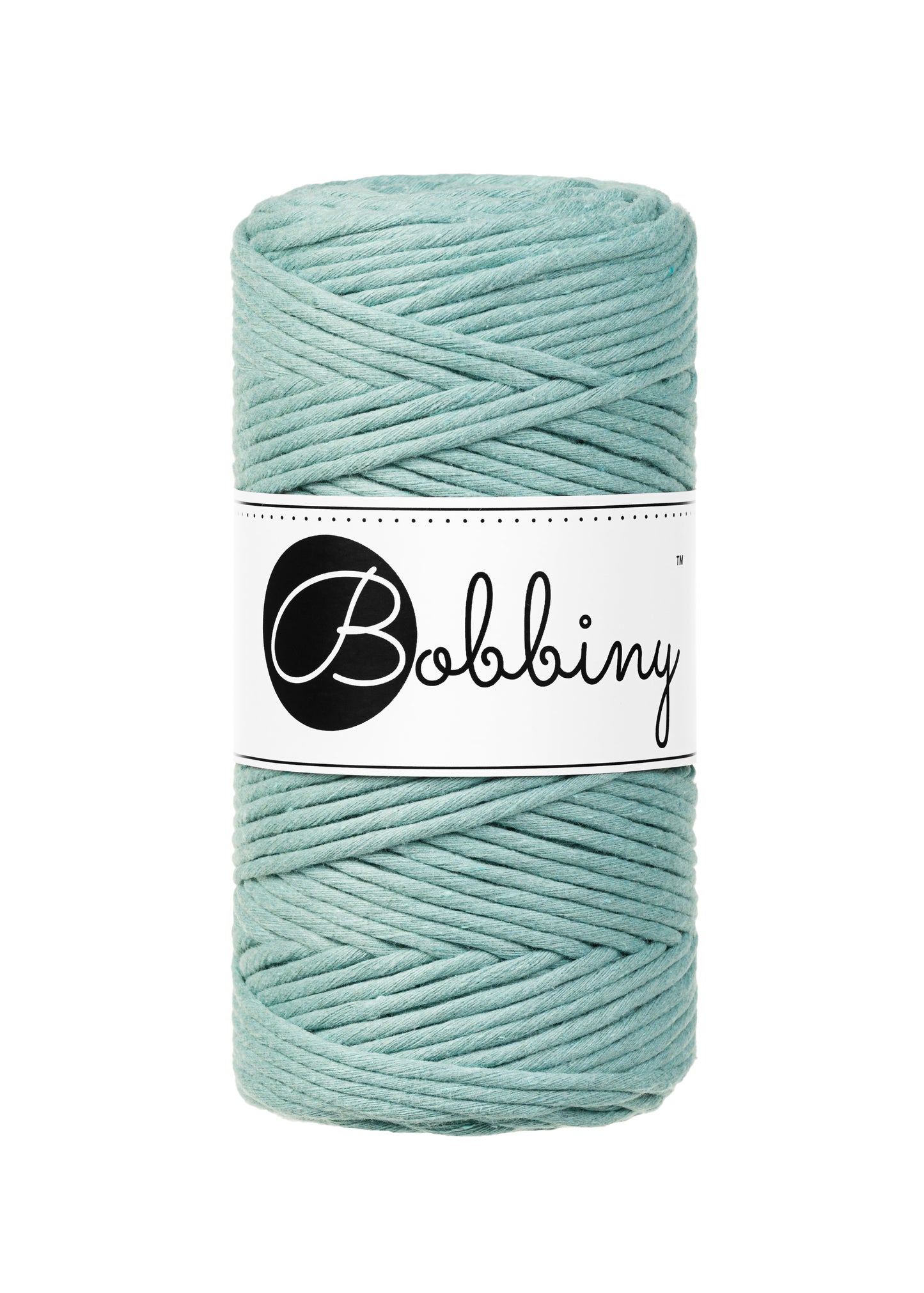 Duck Egg Blue Bobbiny | Corda Macramè String