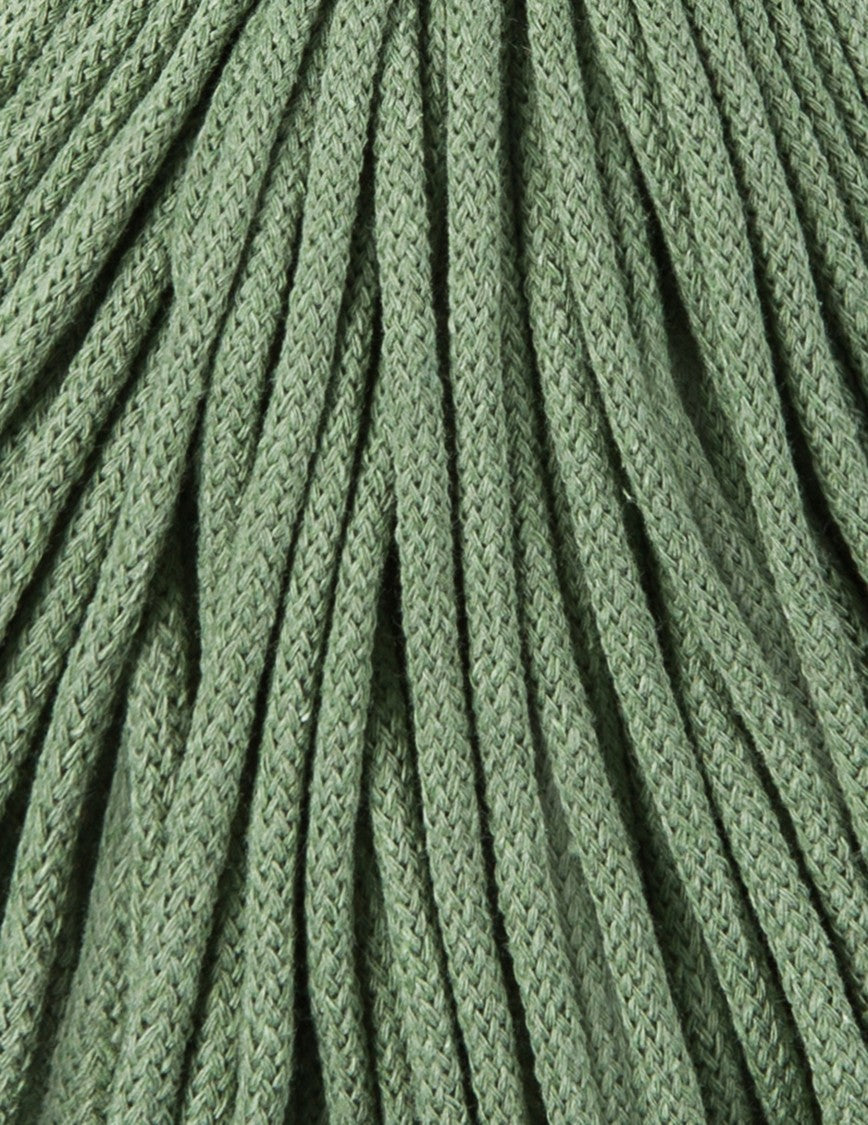 Eucalyptus Green Bobbiny | Corda Braided 5 mm