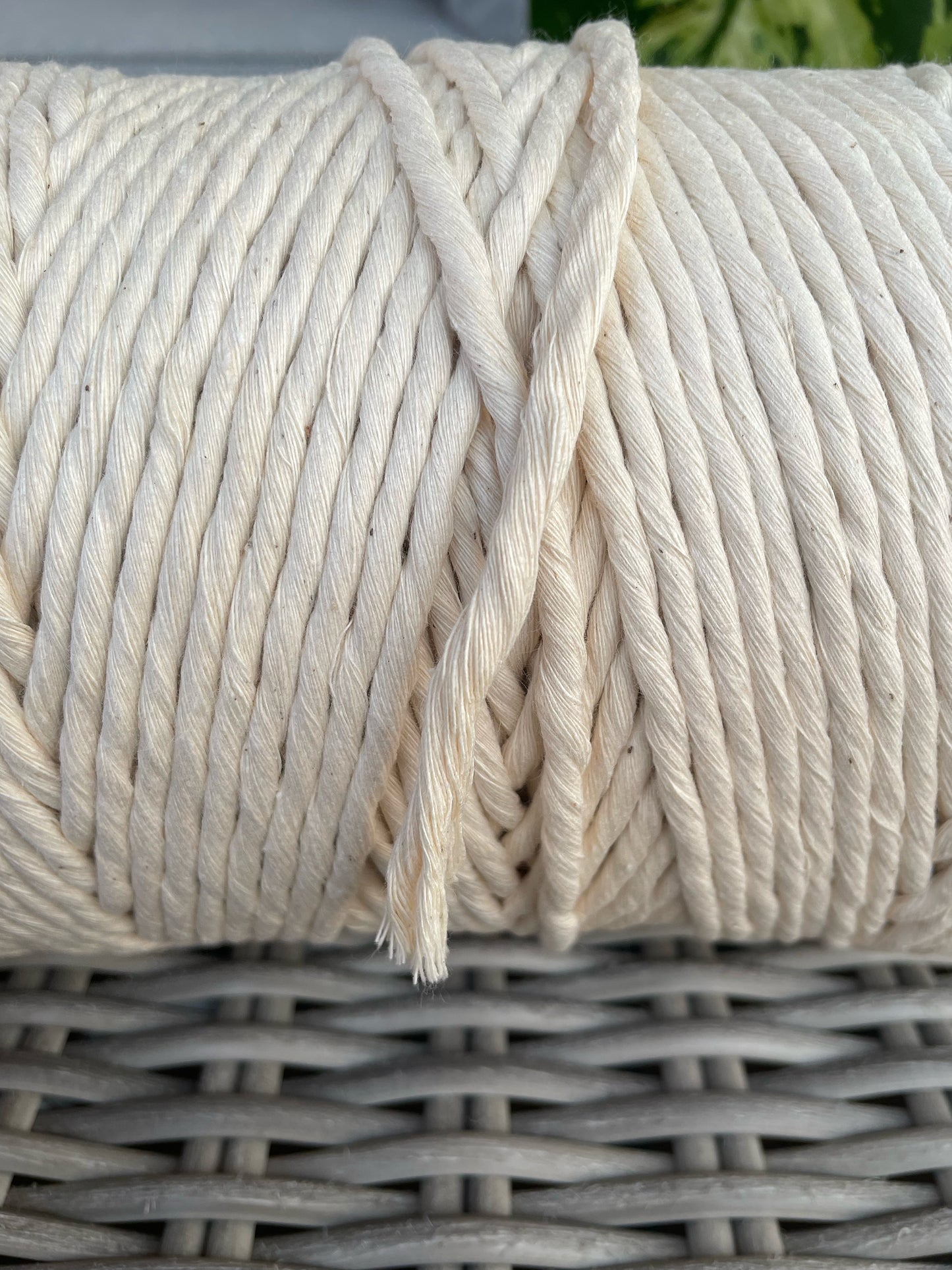 Corda string di cotone per macramè (diversi spessori 3/5/10 mm)