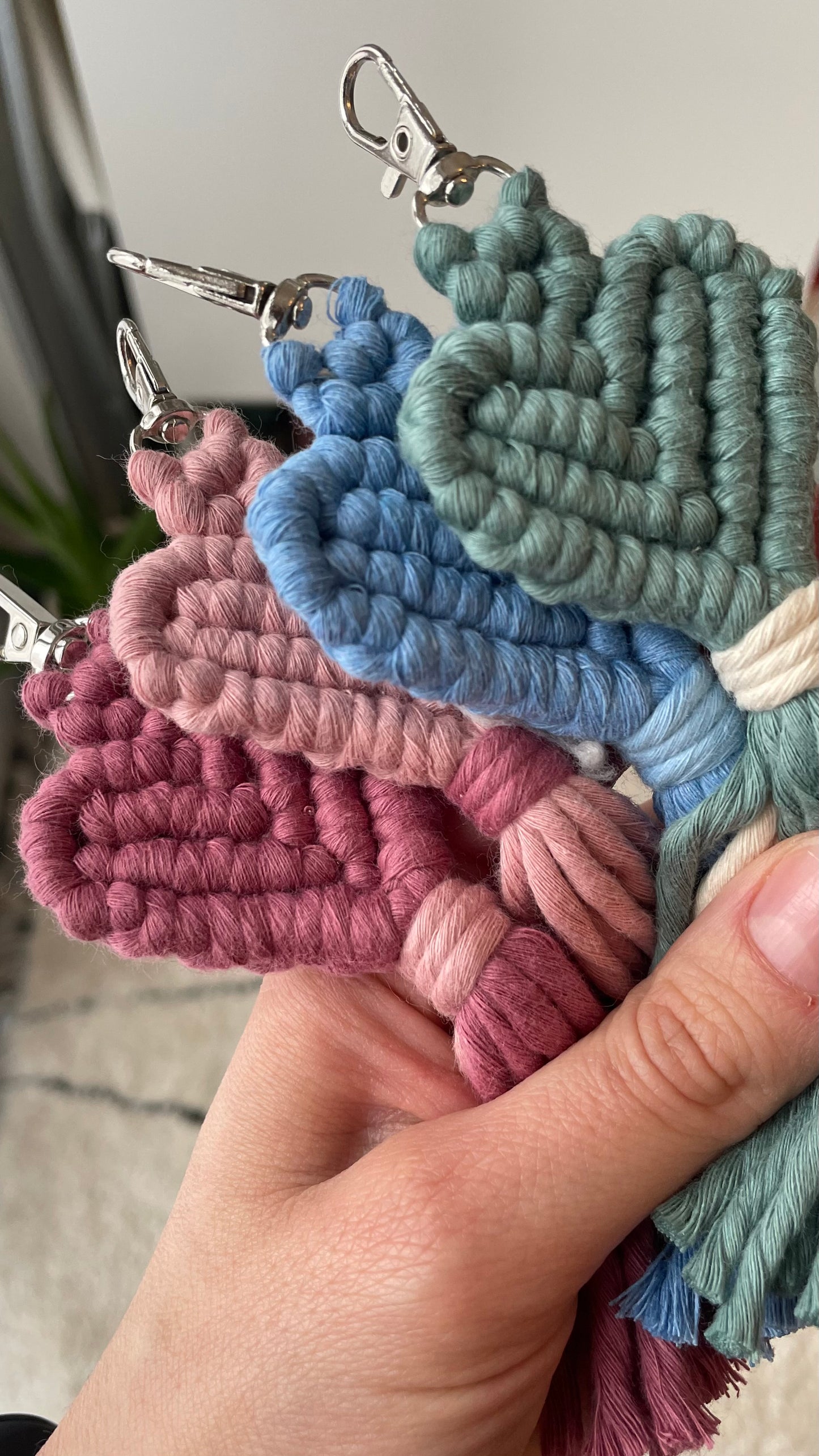 Portachiavi a forma di cuore 12x5 cm