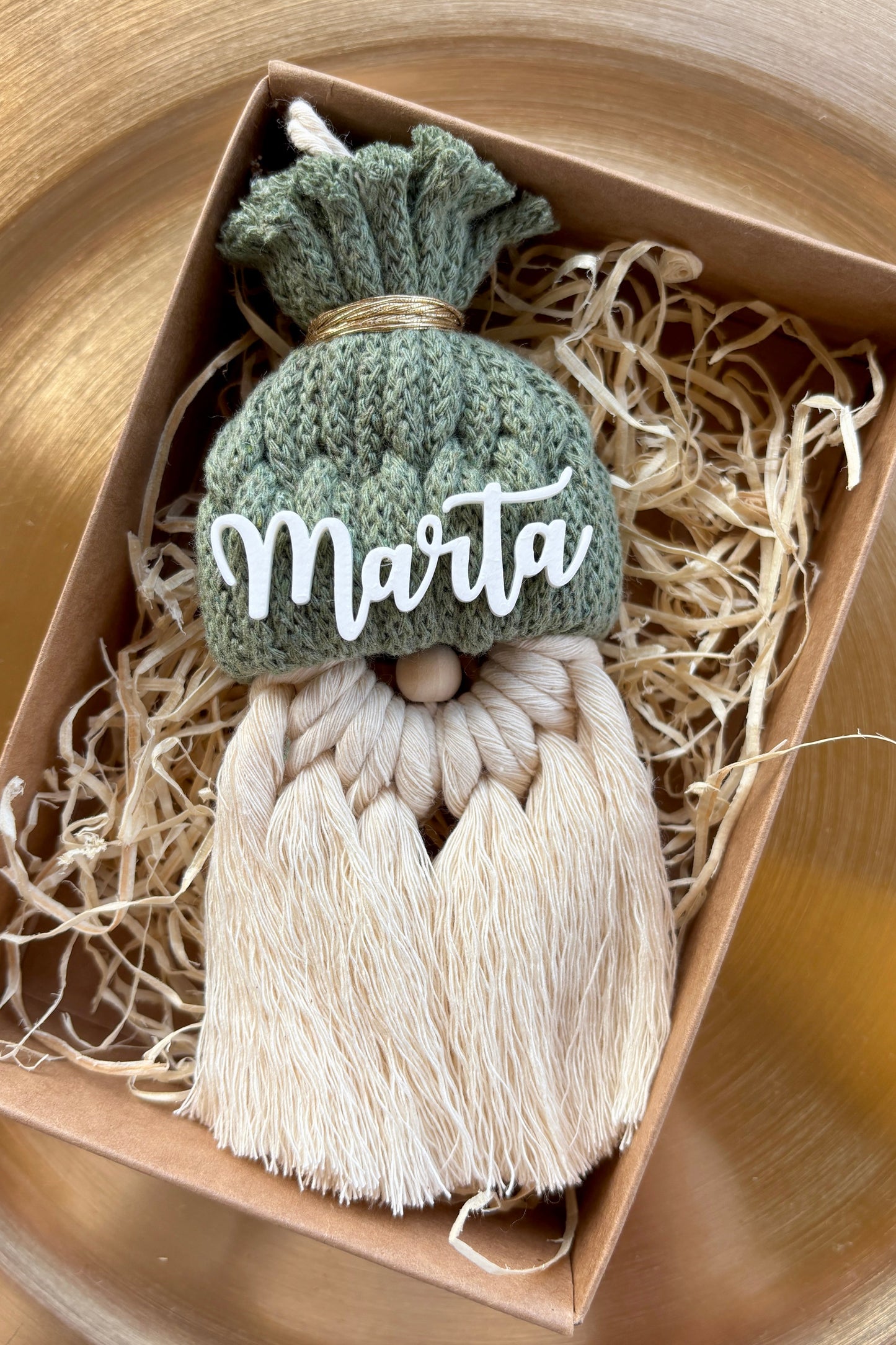 Gnomo con nome personalizzabile