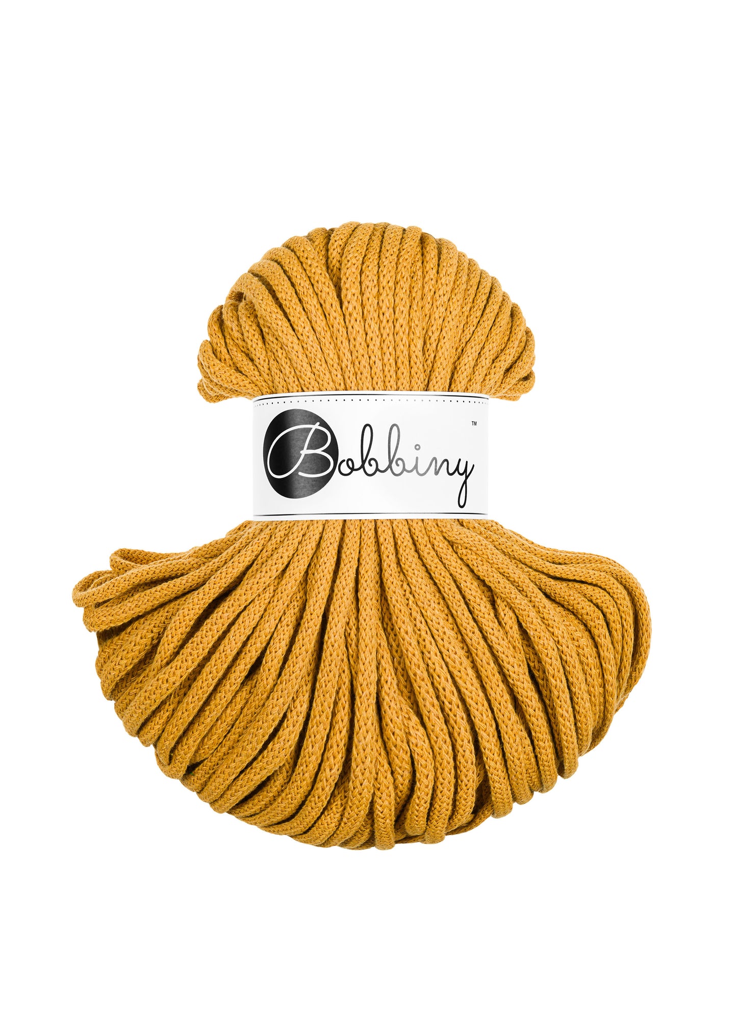 Mustard Bobbiny | Corda Braided 5 mm