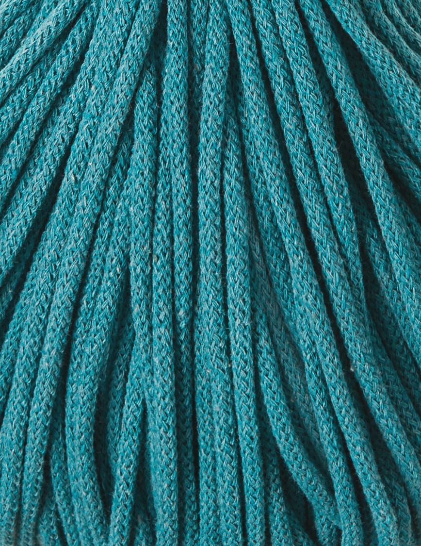 Teal Bobbiny | Corda Braided 5 mm