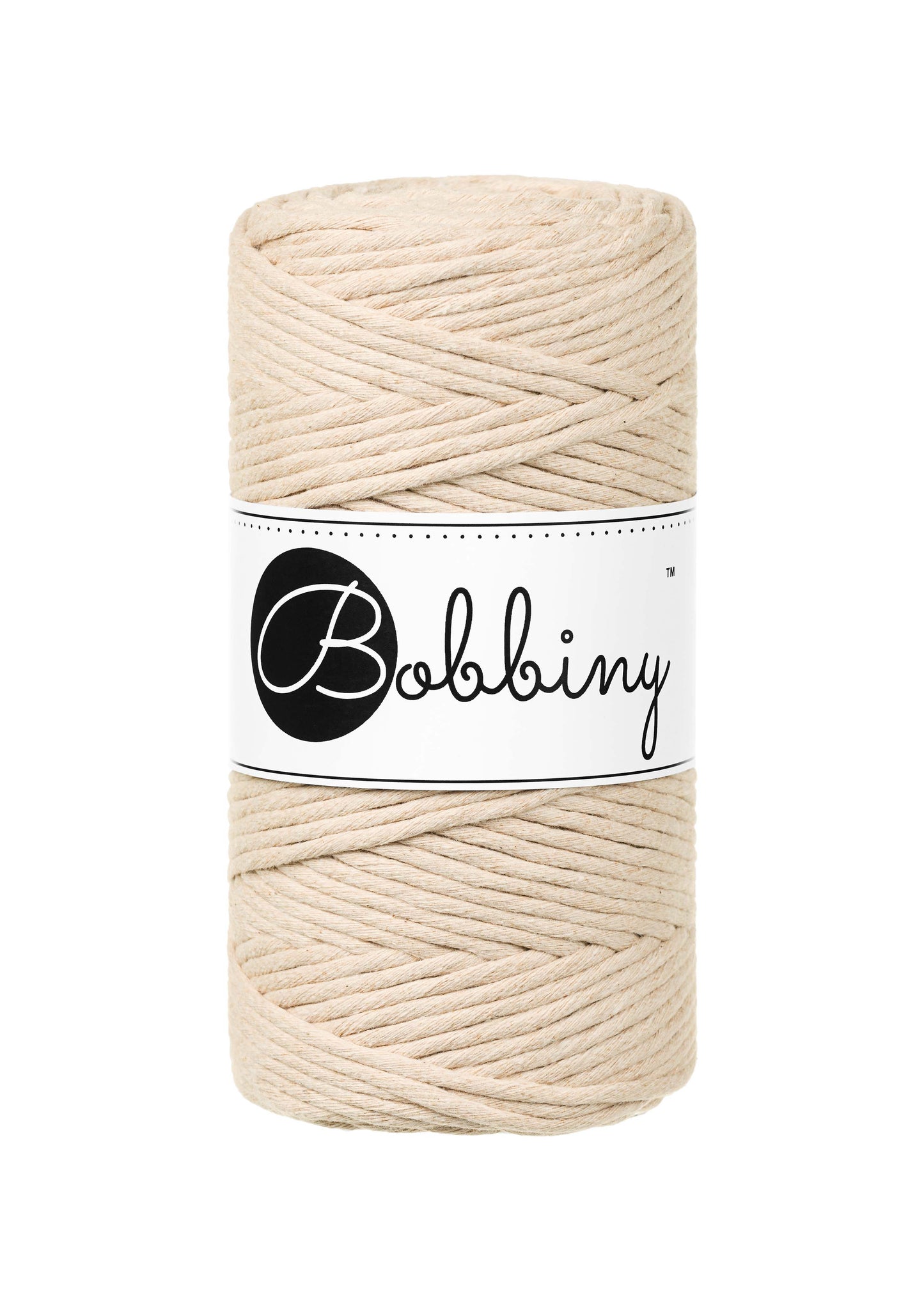 Warm Beige Bobbiny | Corda Macramè String