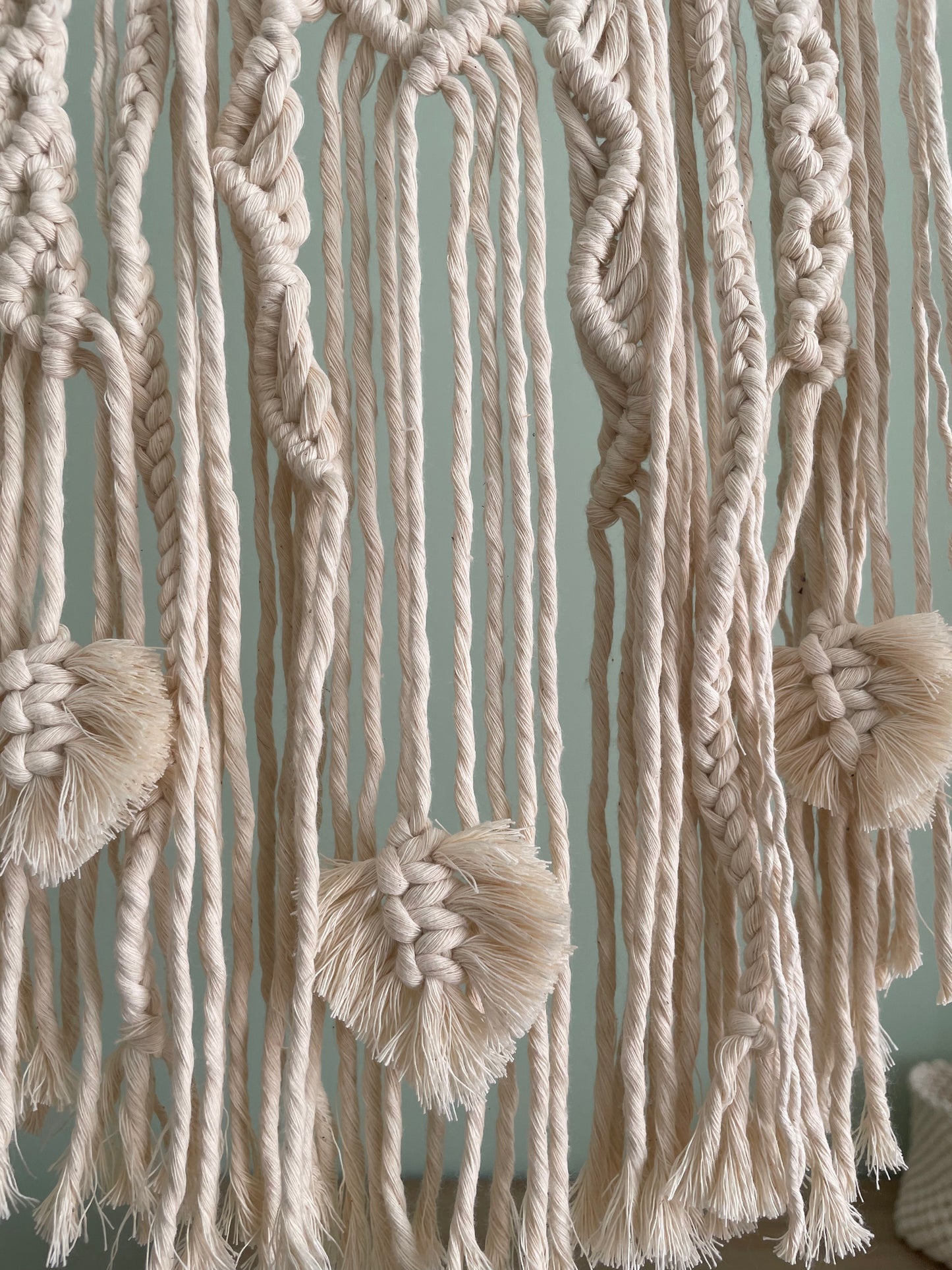 Acchiappasogni boho con foglie