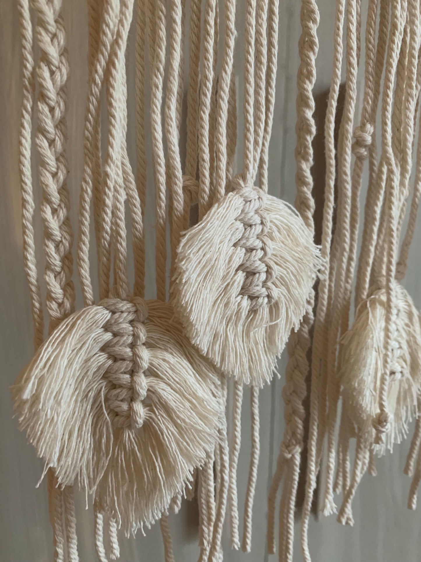 Acchiappasogni boho con foglie