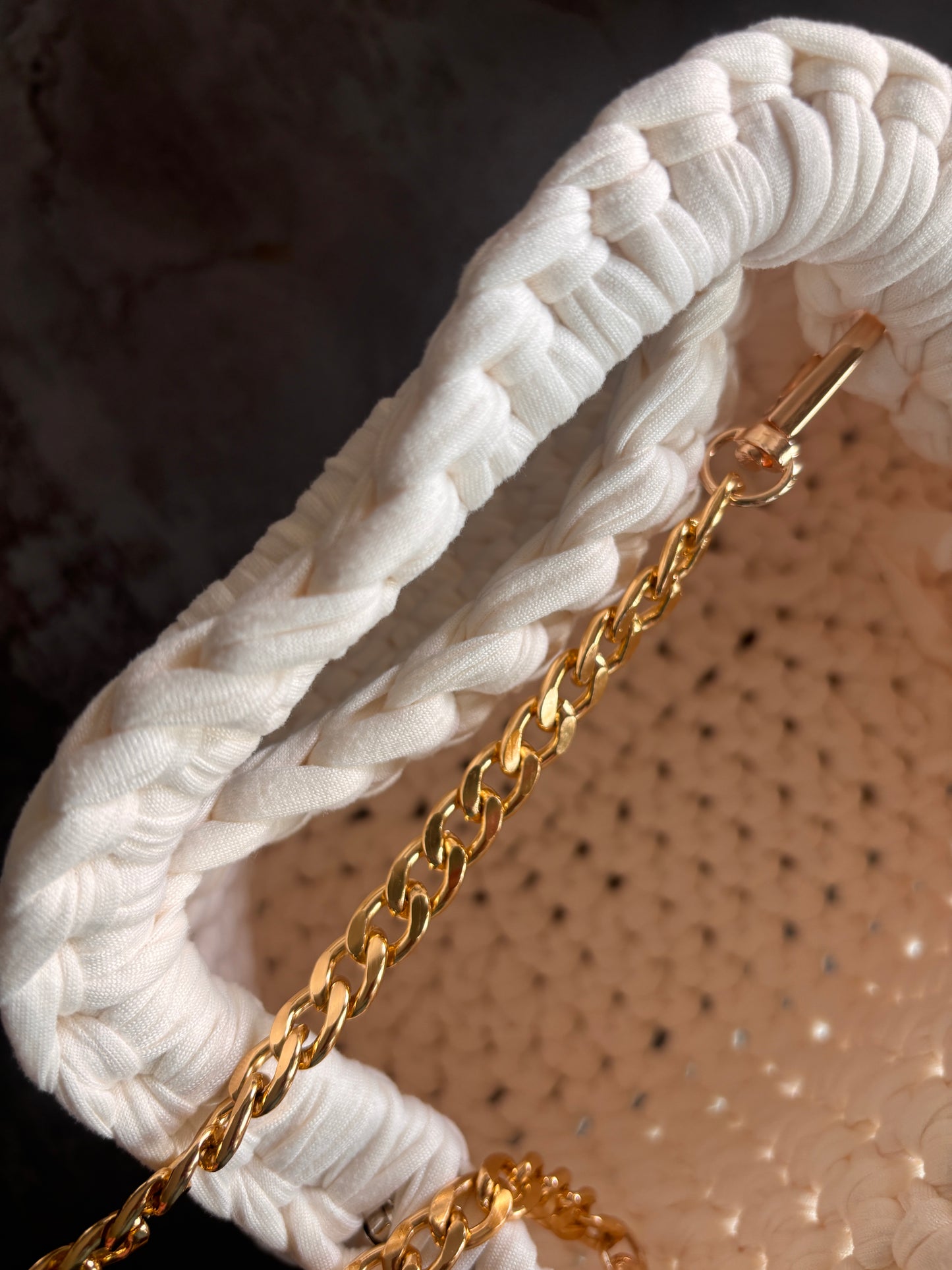 Borsa clutch in crochet
