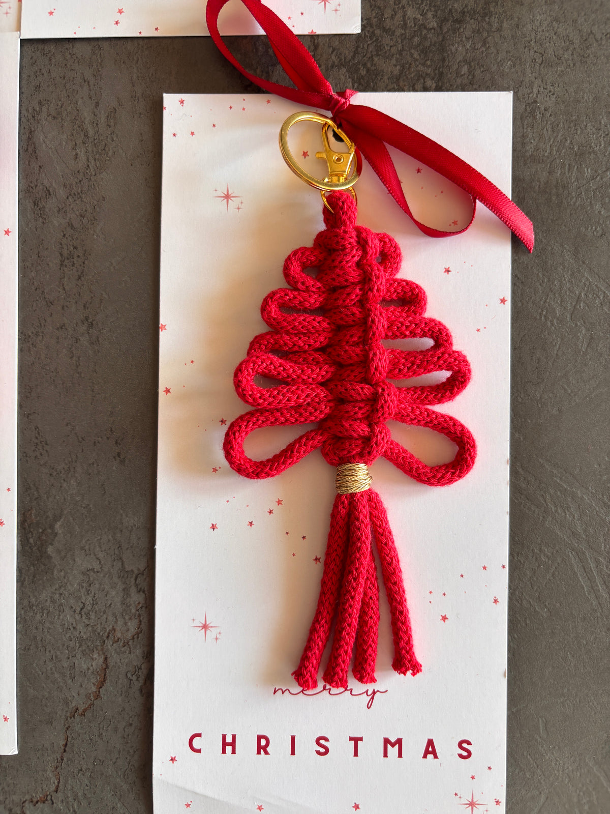 Charms Alberello - con card natalizia
