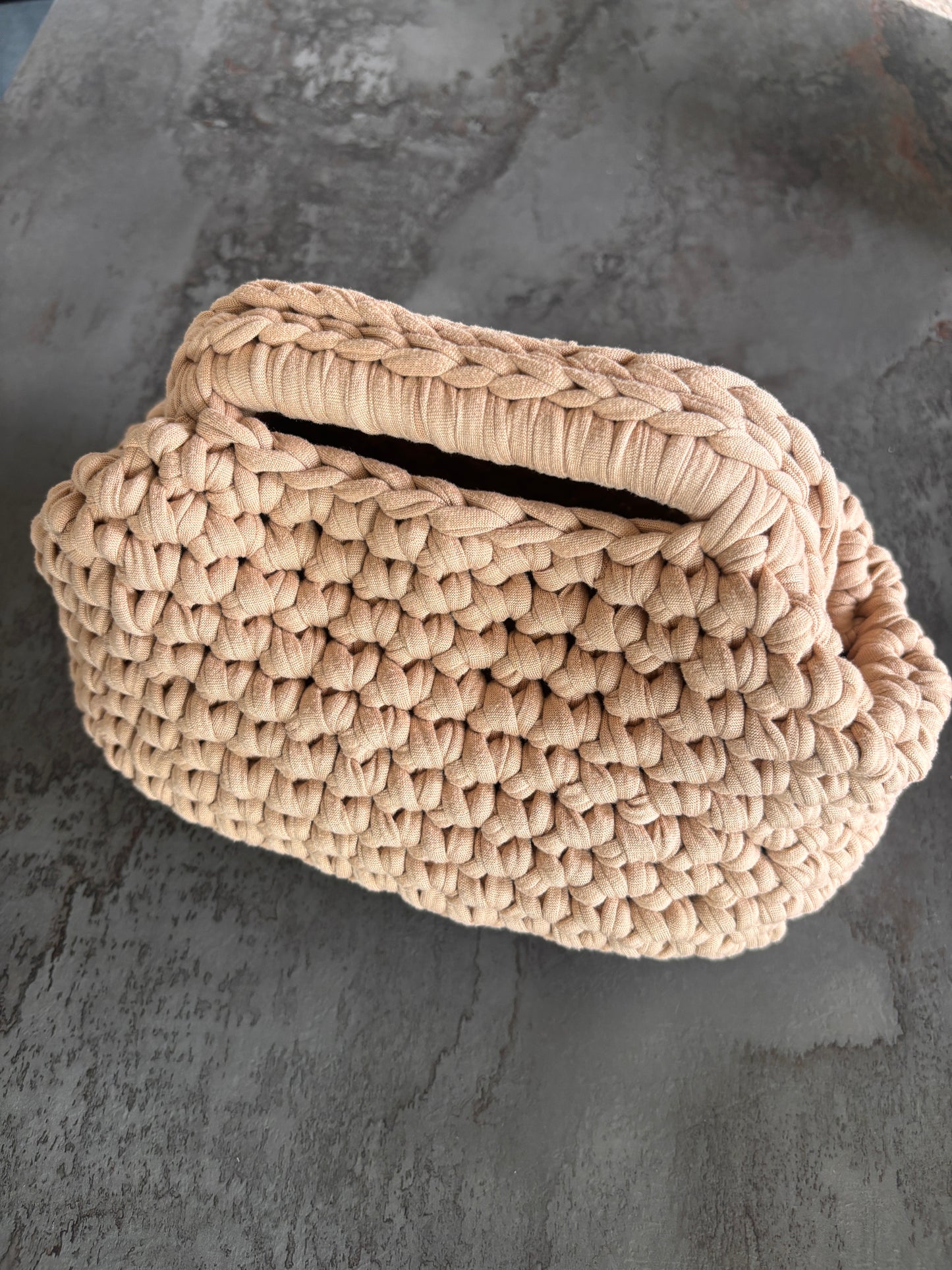 Borsa clutch in crochet