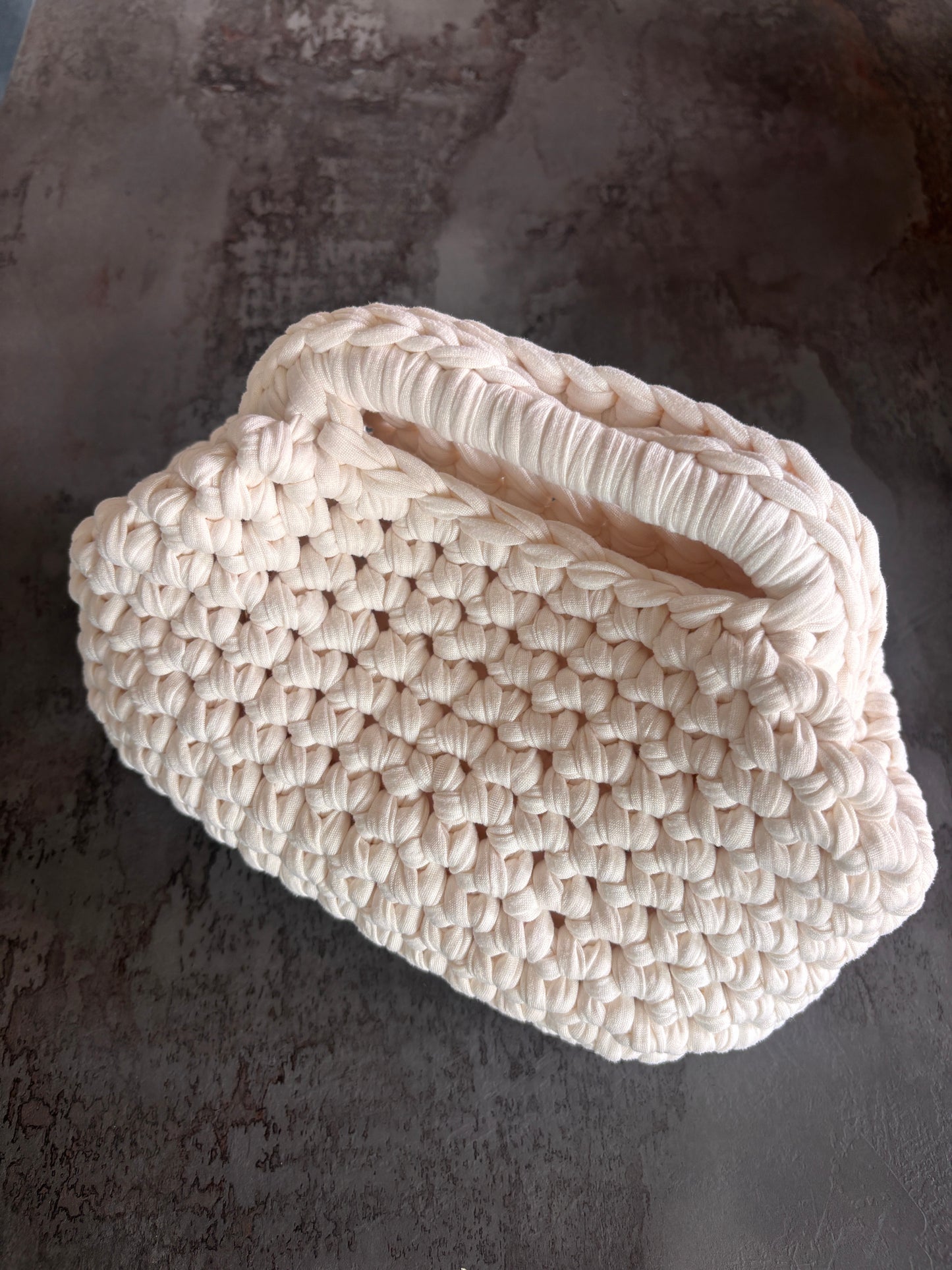 Borsa clutch in crochet