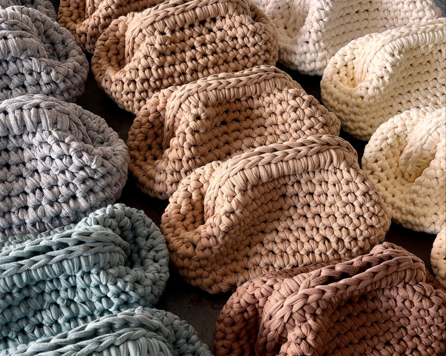 Borsa clutch in crochet