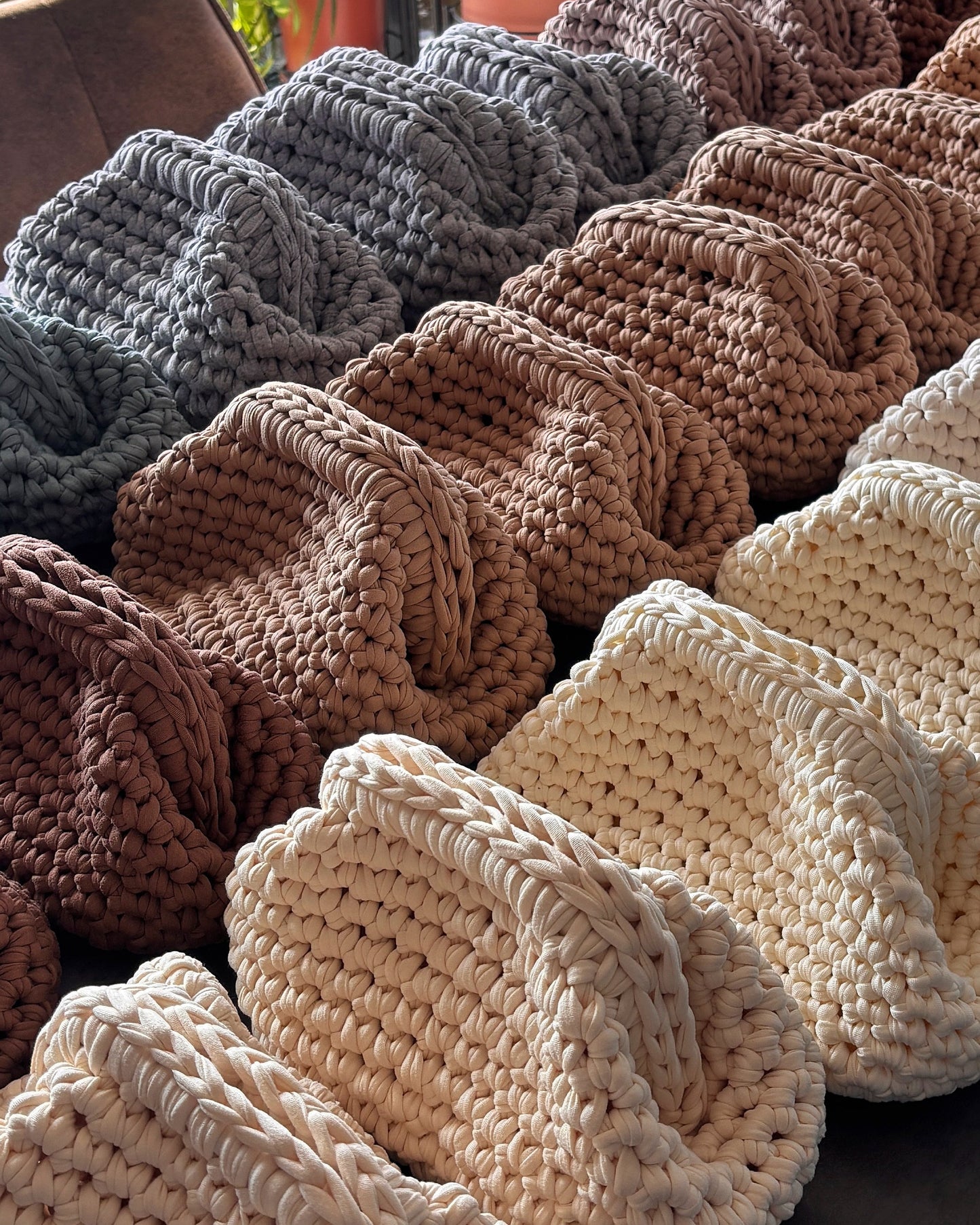Borsa clutch in crochet