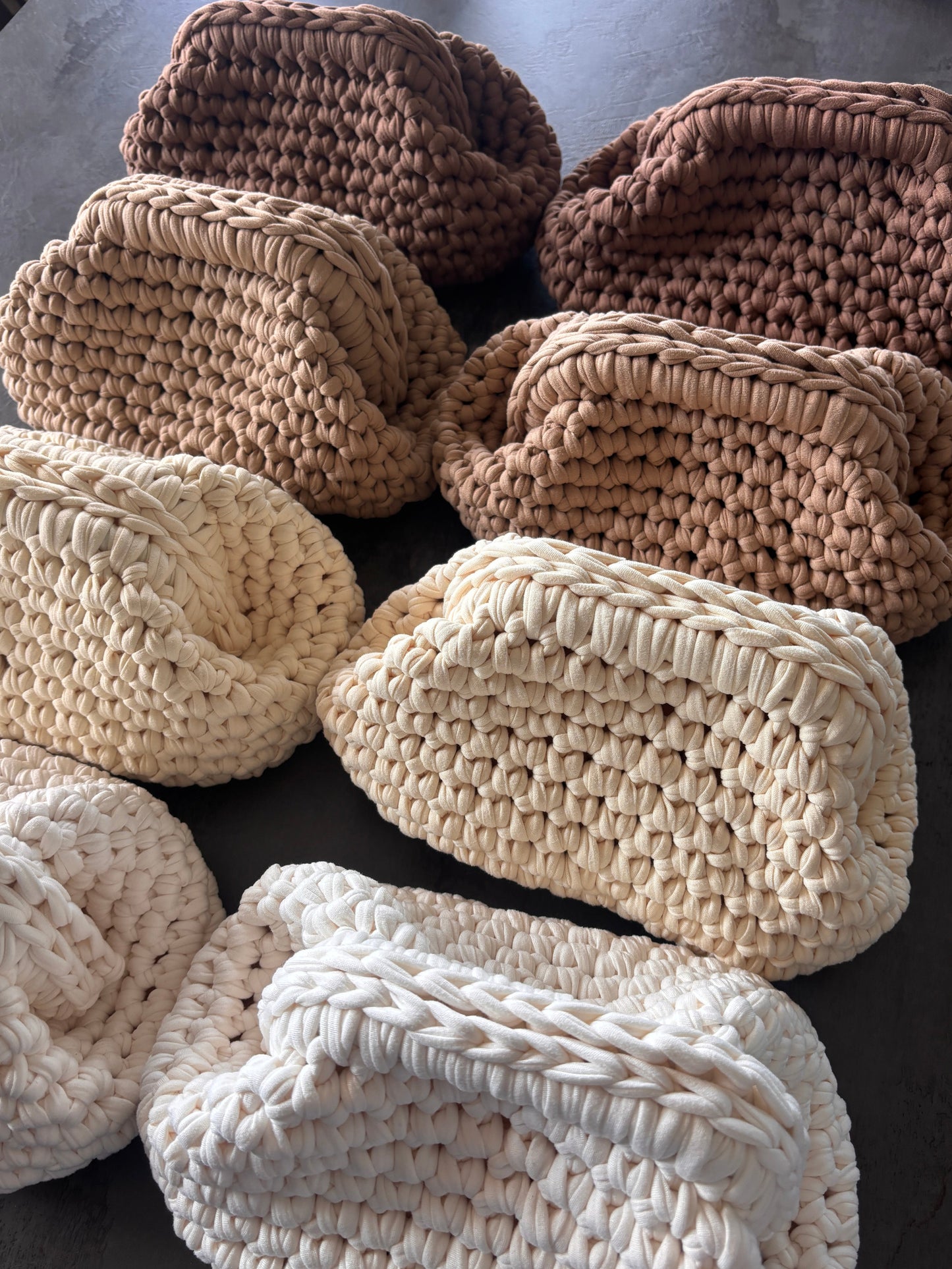Borsa clutch in crochet