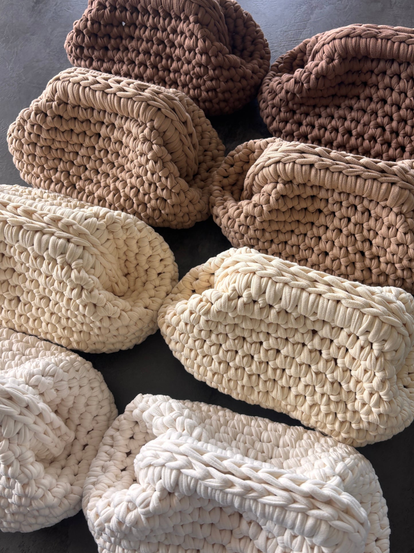 Borsa clutch in crochet
