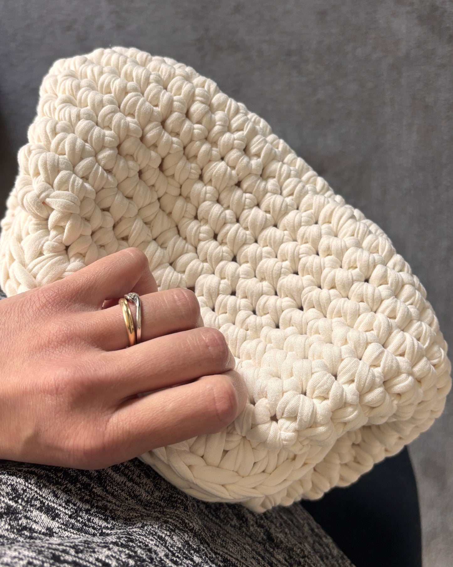 Borsa clutch in crochet