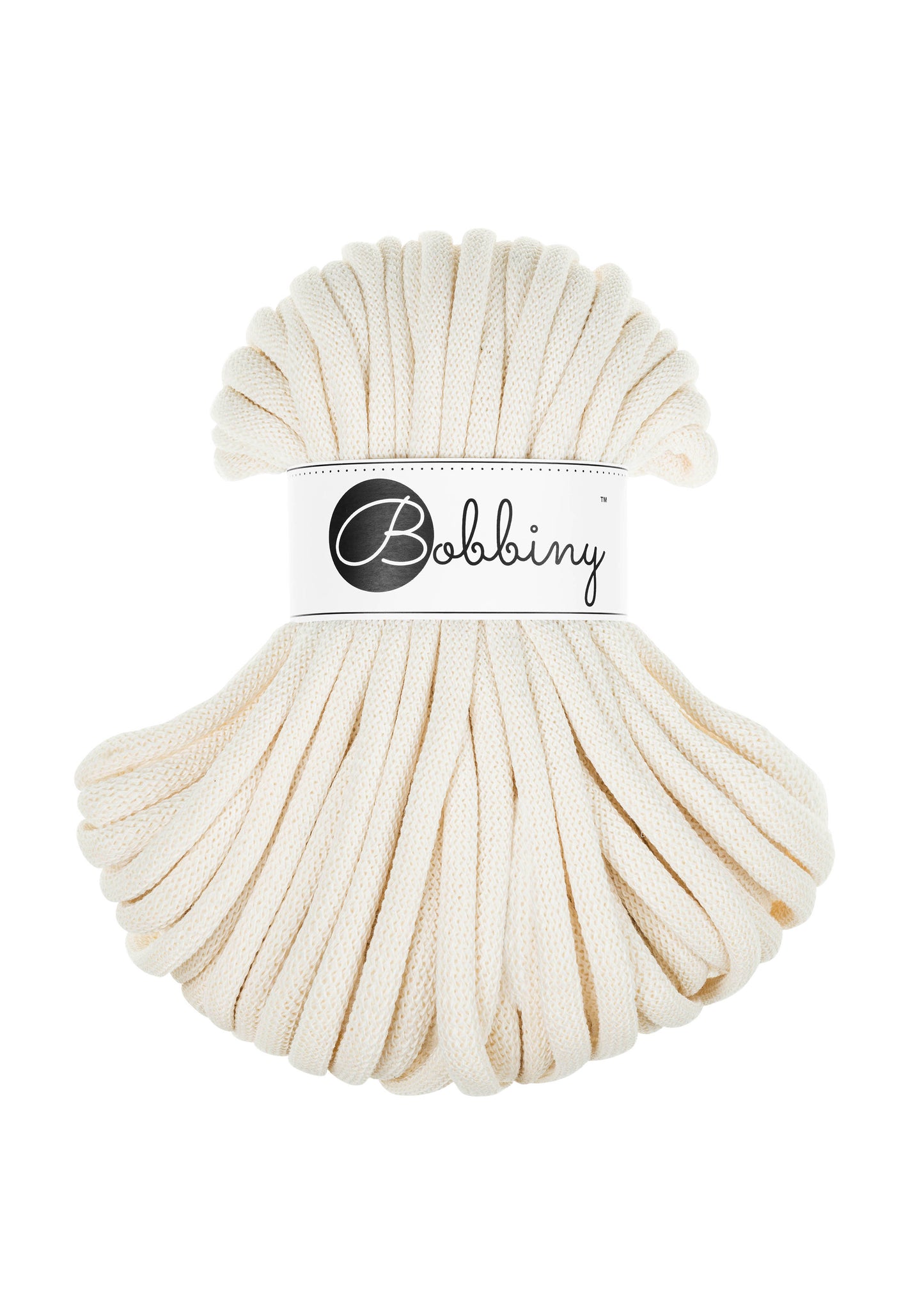 Natural Bobbiny | Corda Braided 9 mm