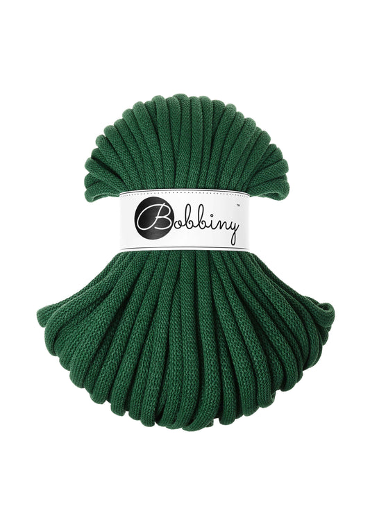 Pine Green Bobbiny | Corda Braided 9 mm