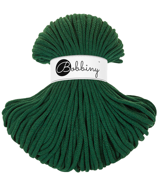 Pine Green Bobbiny | Corda Braided 5 mm