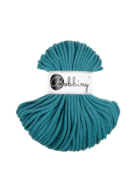 Teal Bobbiny | Corda Braided 5 mm