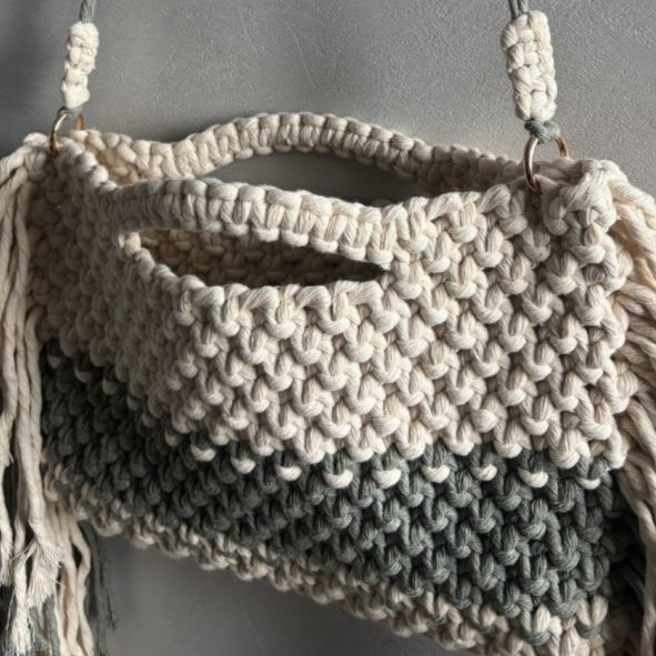 Borsa con frange
