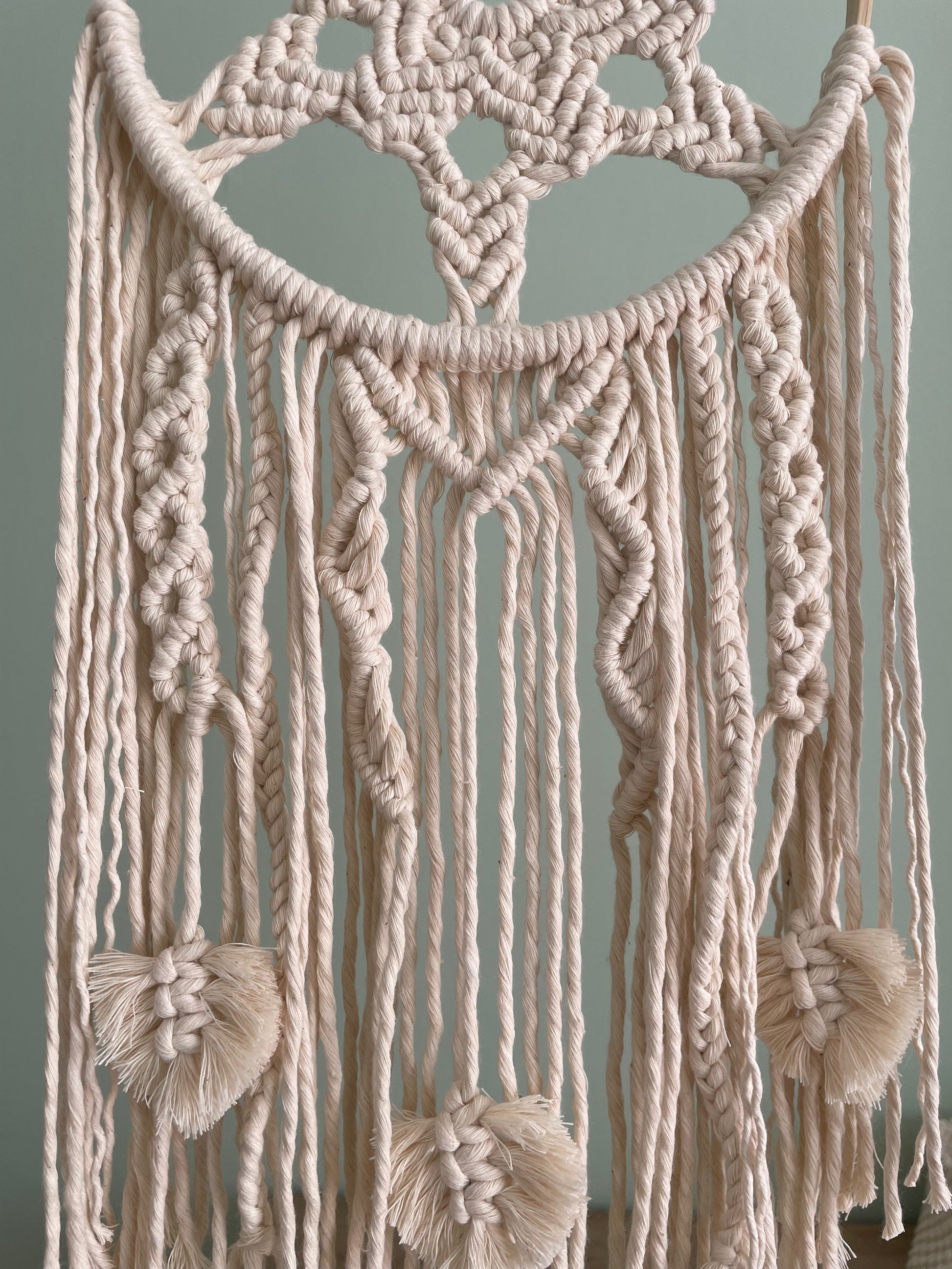 Boho Acchiappasogni, Macramè, Acchiappasogni Fatto A Mano, Decorazione Boho Acchiappasogni, Macramè, Acchiappasogni Fatto A Mano, Decorazione