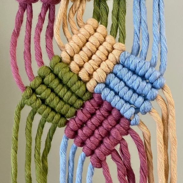 Sottobicchiere con 4 colori