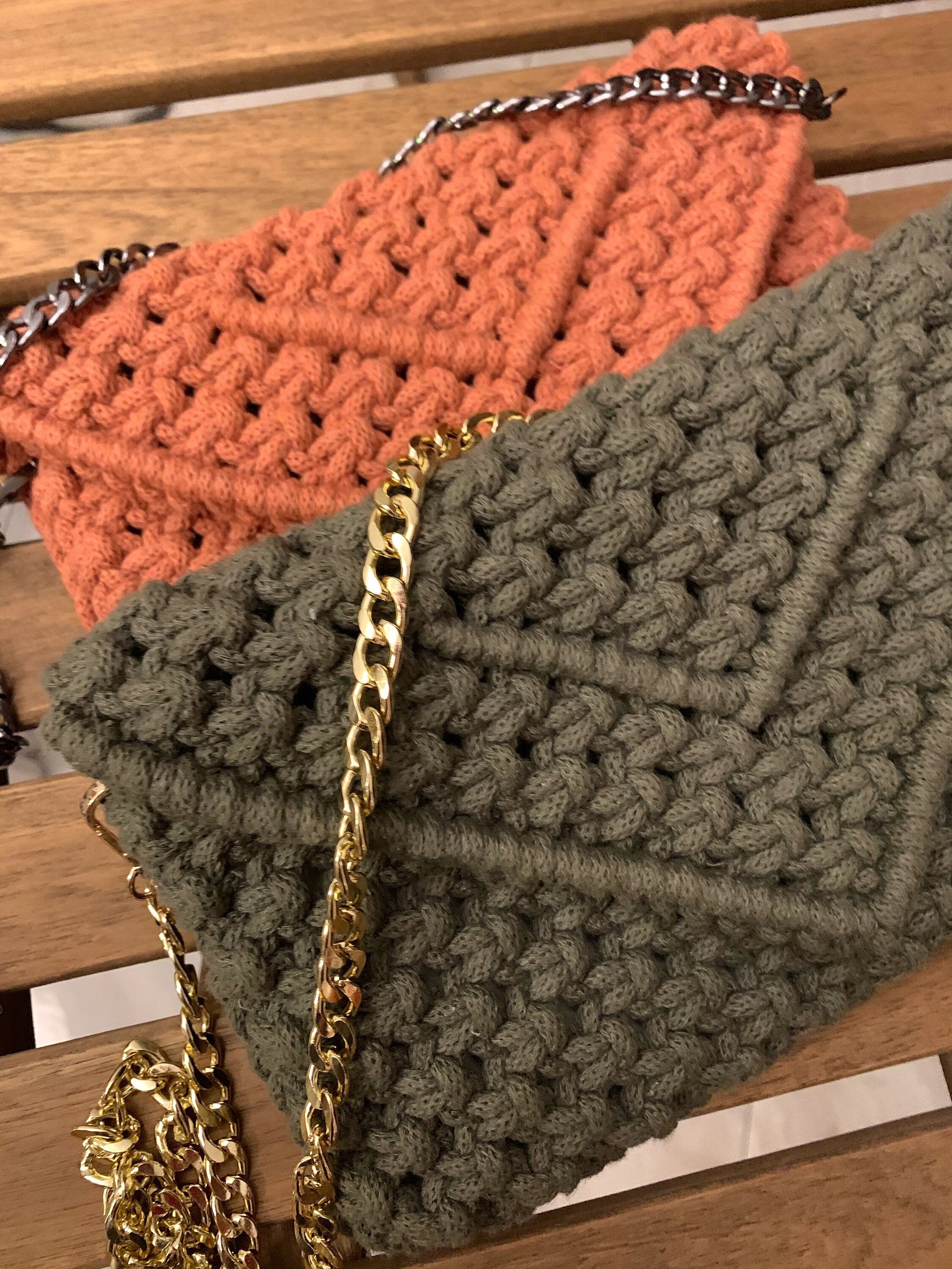 Pochette Elegante Pochette Fatte A Uncinetto Borsa Mignon Kit